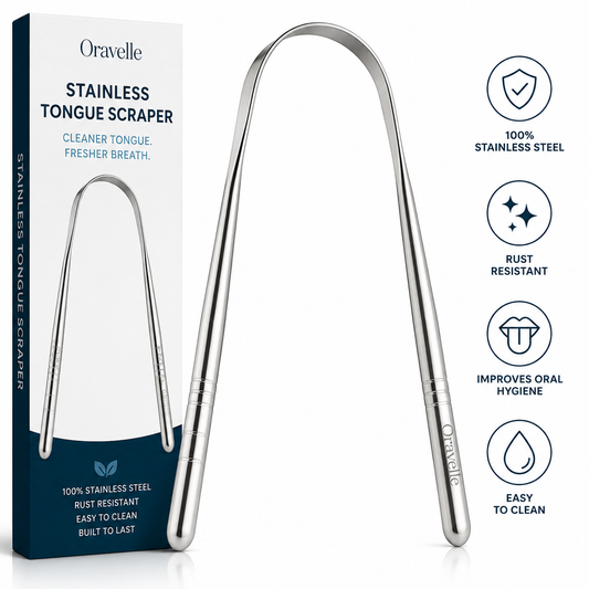 Stainless Steel Tongue Scraper